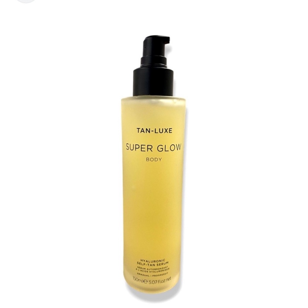 NEW Tan-Luxe Super Glow Body Hyaluronic Serum sold at Anthropologie